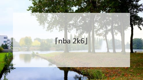 「nba 2k6」NBA2k6下载